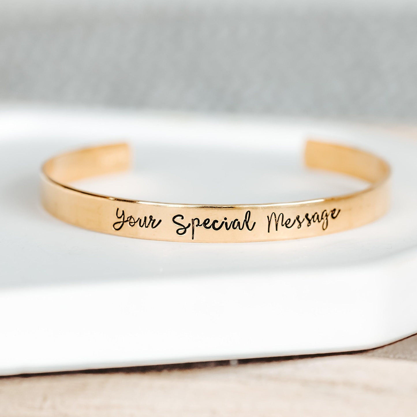 NOT TODAY SATAN Cuff Bracelet