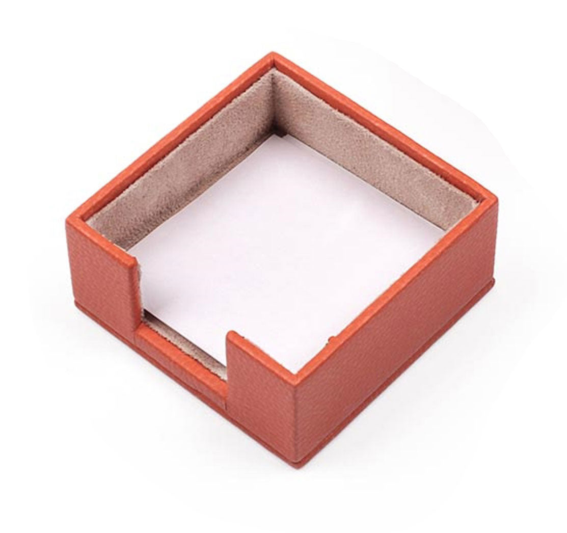 MOOG Leather Desk Set-3 Accessories-Single Document Tray - Blue - 3 PCS