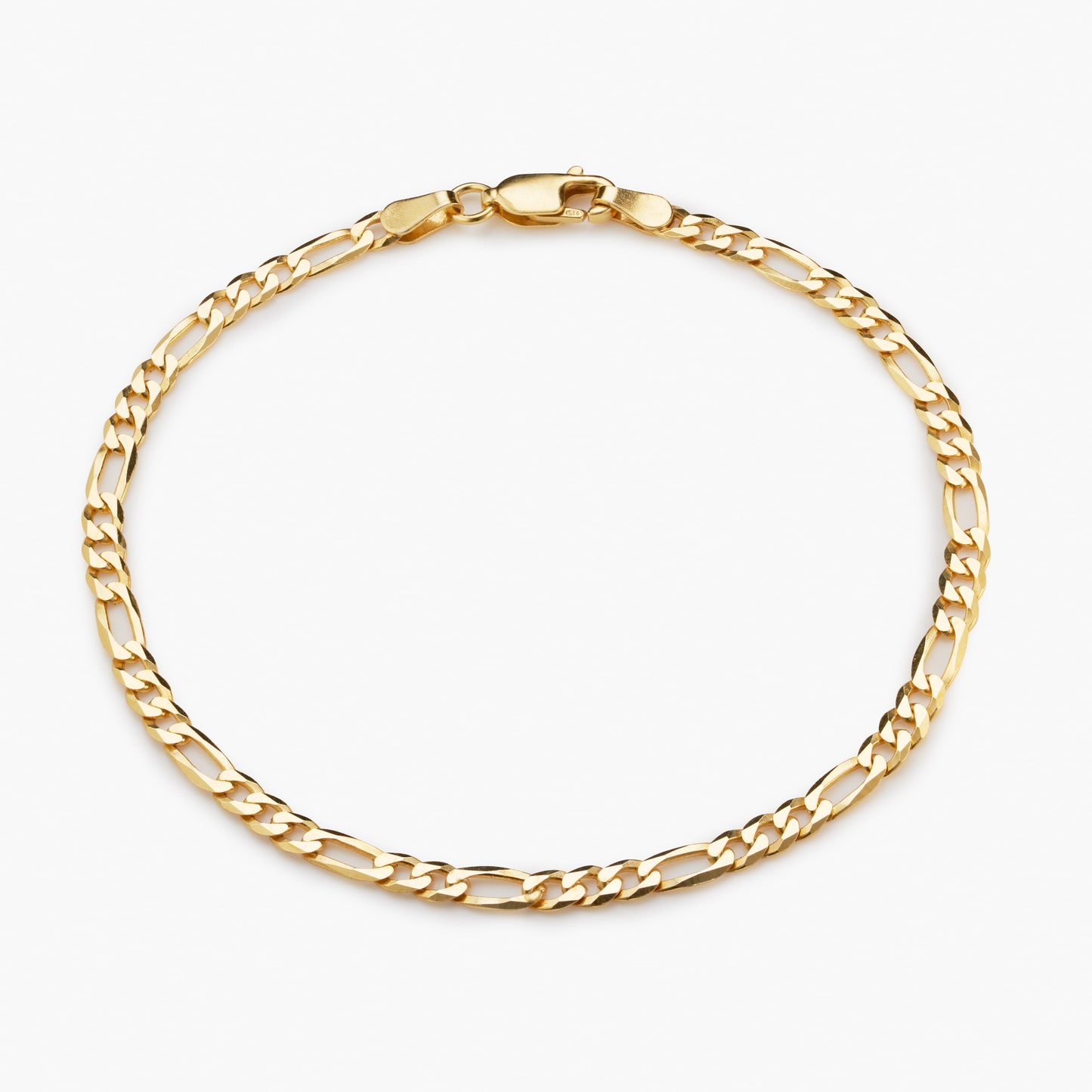 3.5mm Figaro Chain x Bracelet