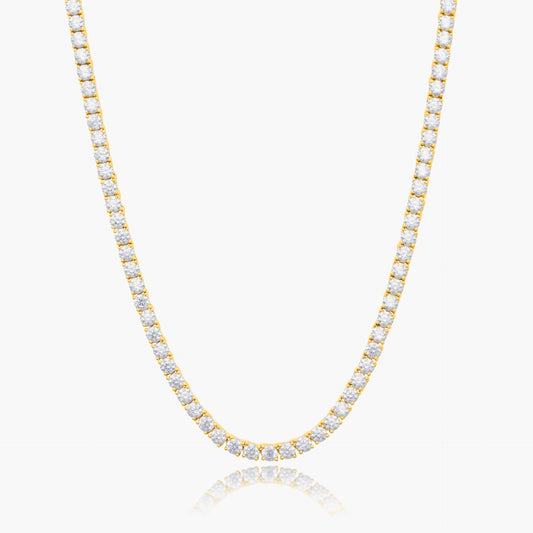 3mm Round Cut Tennis Chain