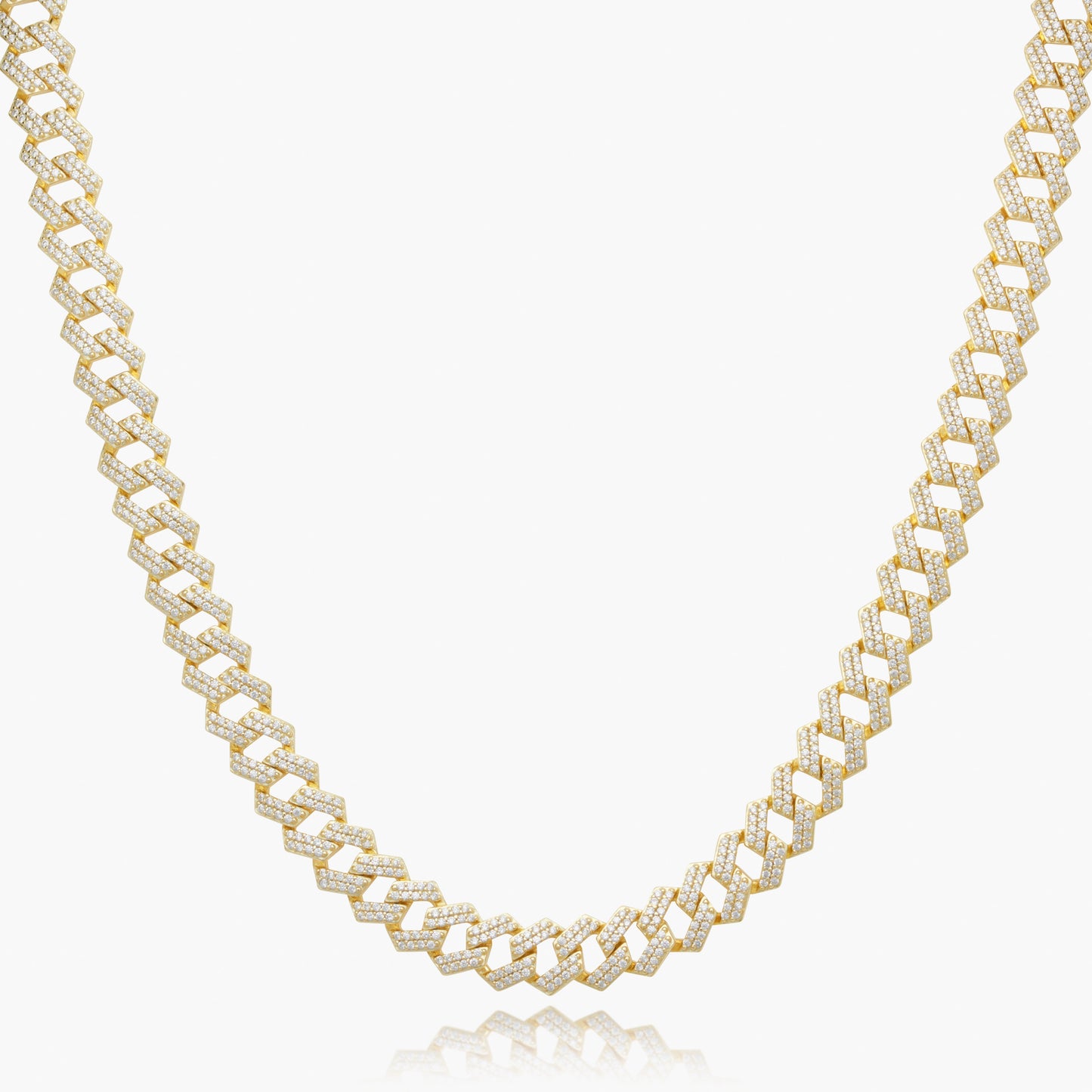 Men's Iced Prong Cuban Chain
