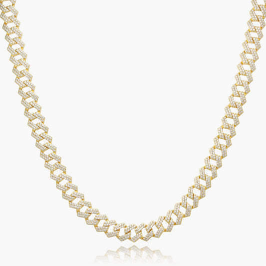 Men's Iced Prong Cuban Chain