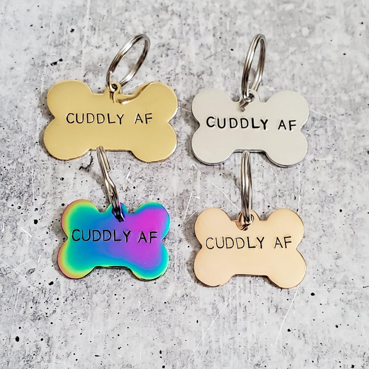 PAIN IN THE ASS Bone-Shaped Pet Tag