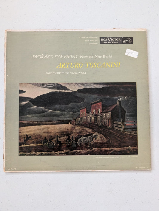 Arturo Toscanini- Dvorak's Symphony 5 From the New World- Vinyl LP(Vintage Vinyl Record LP Album)