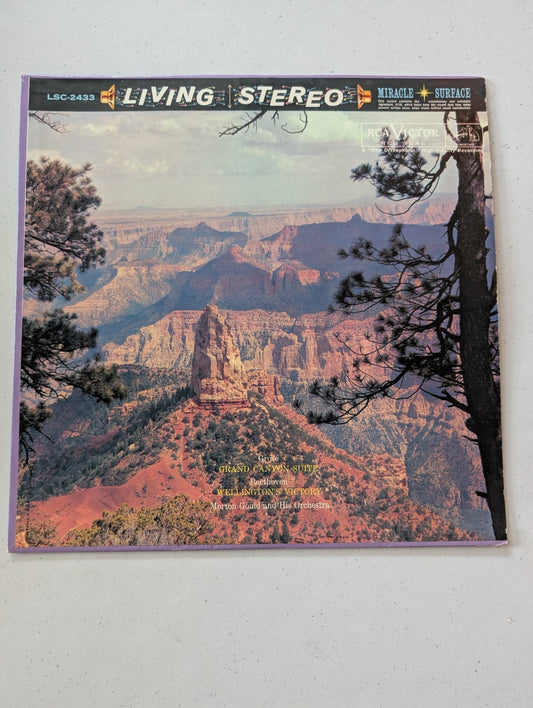 Morton Gould & His Orchestra* - Grofé - Grand Canyon Suite / Beethoven - Welling(Vintage Vinyl Record LP Album)