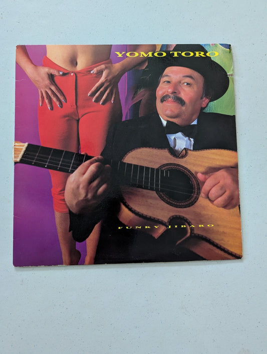 YOMO TORO Funky Jibaro Vinyl LP DMM 1988 Latin Cuatro Jazz(Vintage Vinyl Record LP Album)