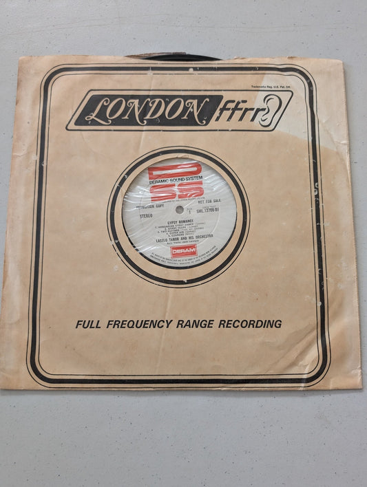 Gypsy Romance" by Laszlo Tábor and His Orchestra, released in 1967(Vintage Vinyl Record LP Album)