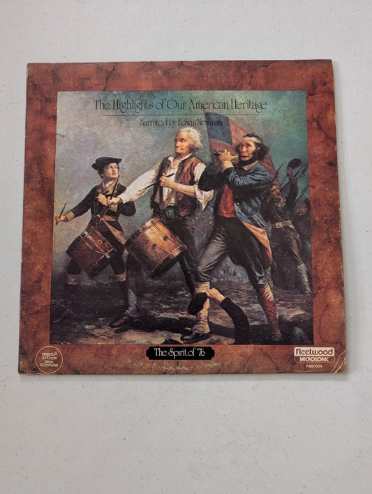 Edwin Newman - The Highlights Of Our American Heritage (LP, Album)(Vintage Vinyl Record LP Album)