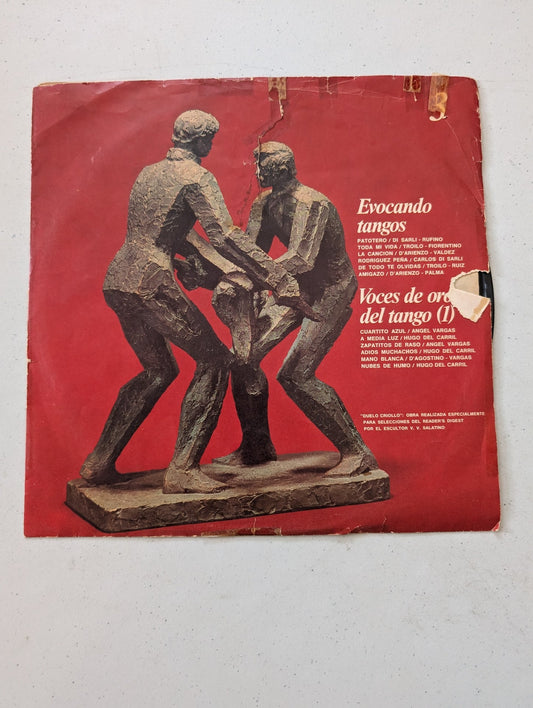 Evocando Tangos by Hugo del Carril(Vintage Vinyl Record LP Album)