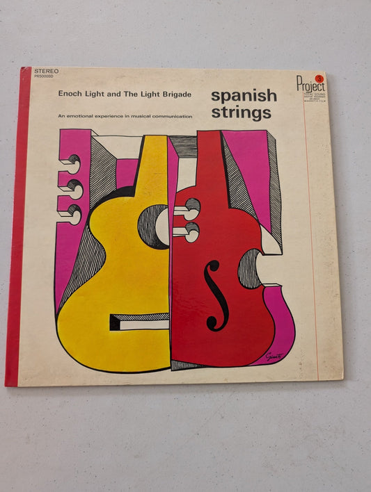 Enoch Light And The Light Brigade - Spanish Strings - Lp Vinyl(Vintage Vinyl Record LP Album)