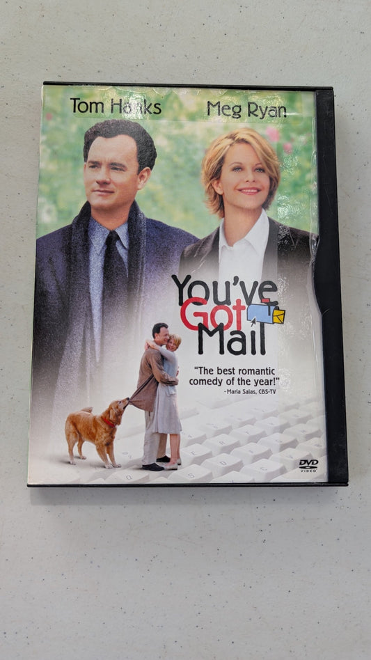 You've Got Mail (DVD, 1998, PG) Tom Hanks, Meg Ryan, Parker Posey