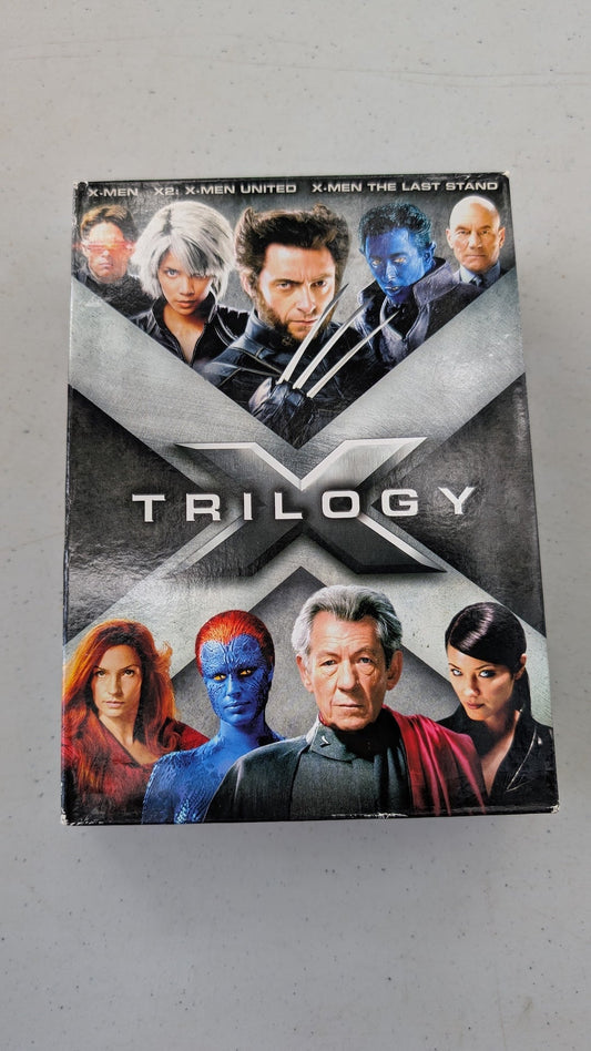 X-Men Trilogy (DVD, 2000, 2003, 2006, PG-13) Hugh Jackman, Patrick Stewart, Ian McKellen