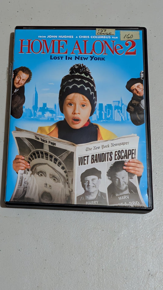 Home Alone 2: Lost in New York (DVD, 1992, PG) Macaulay Culkin, Joe Pesci, and Daniel Stern