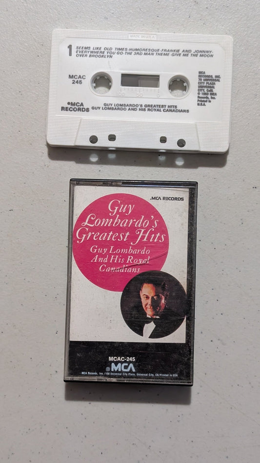 Guy Lombardo and His Royal Canadians - Guy Lombardo's Greatest Hits (Big Band, Easy Listening, Cassette Tape, 1967)