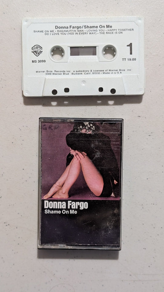 Donna Fargo - Shame On Me (Country, Pop, Cassette Tape, 1974)