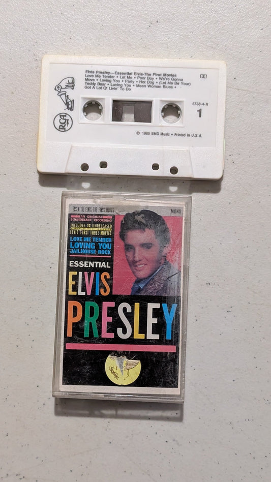 Elvis Presley - Essential Elvis: The First Movies (Rock & Roll, Soundtrack, Cassette Tape, 1988)