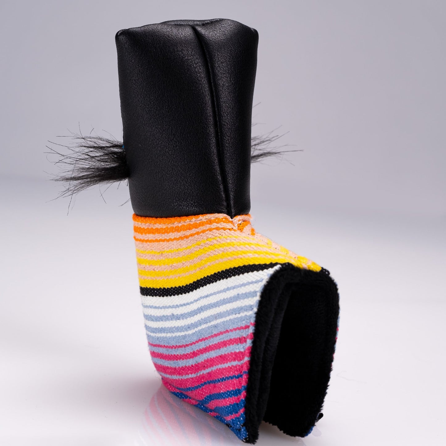 Mustache Sugar Skull - Blade Putter Cover Black