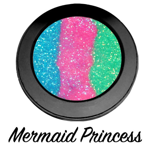 *MERMAID PRINCESS !*  Iridescent Glitter Pressed Single!