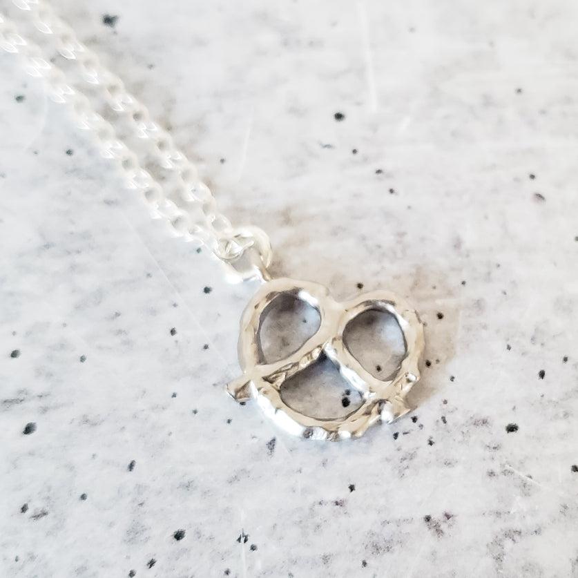 Pretzel Necklace - Ready to ship