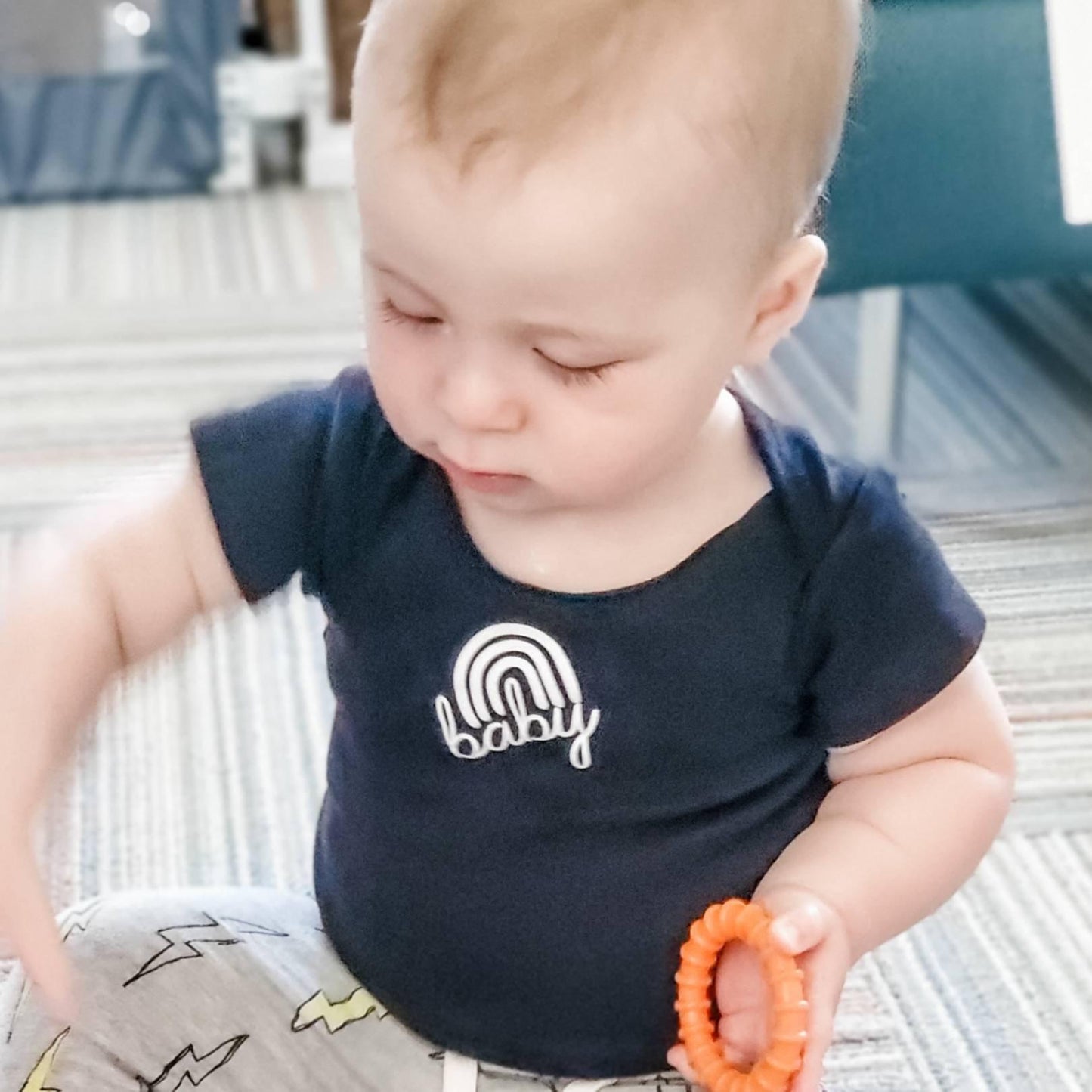 RBNY LOCAL BABY Short Sleeve One Piece Bodysuit