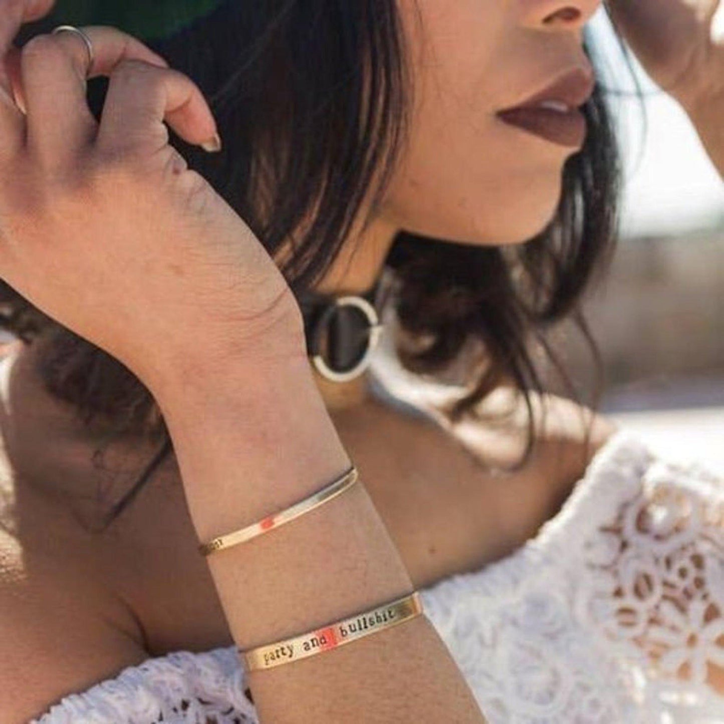 RESILIENT Skinny Cuff Bracelet