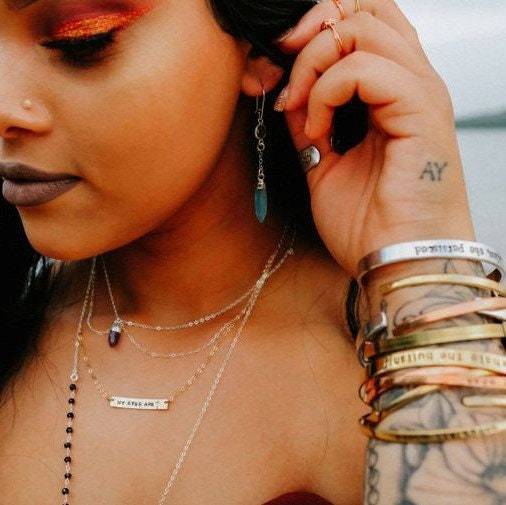 RIDE OR DIE Cuff Bracelet