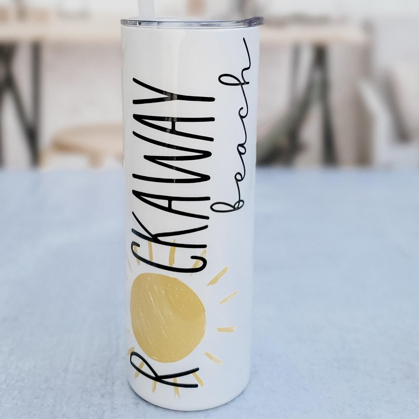 Rockaway Beach Drink Tumbler