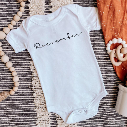 Roevember Baby Outfit for Election Day