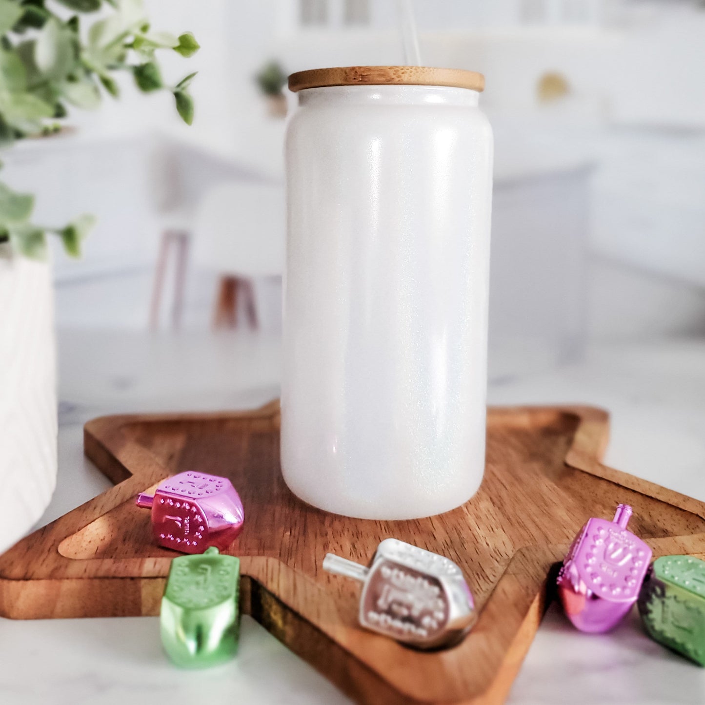 Rollin' with the Homies Printed Glass Can Cup