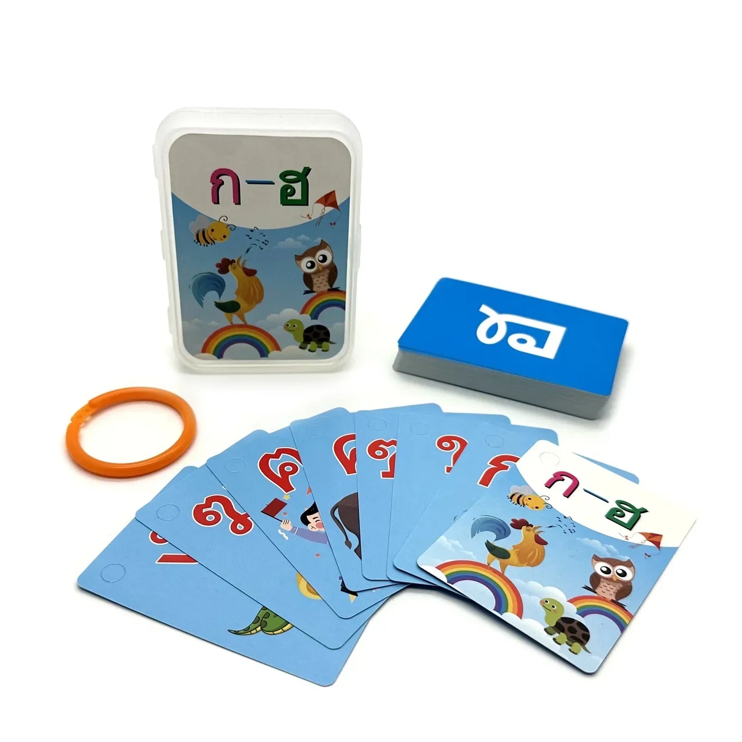Thai Alphabet Flashcards – Early Learning Educational Toy