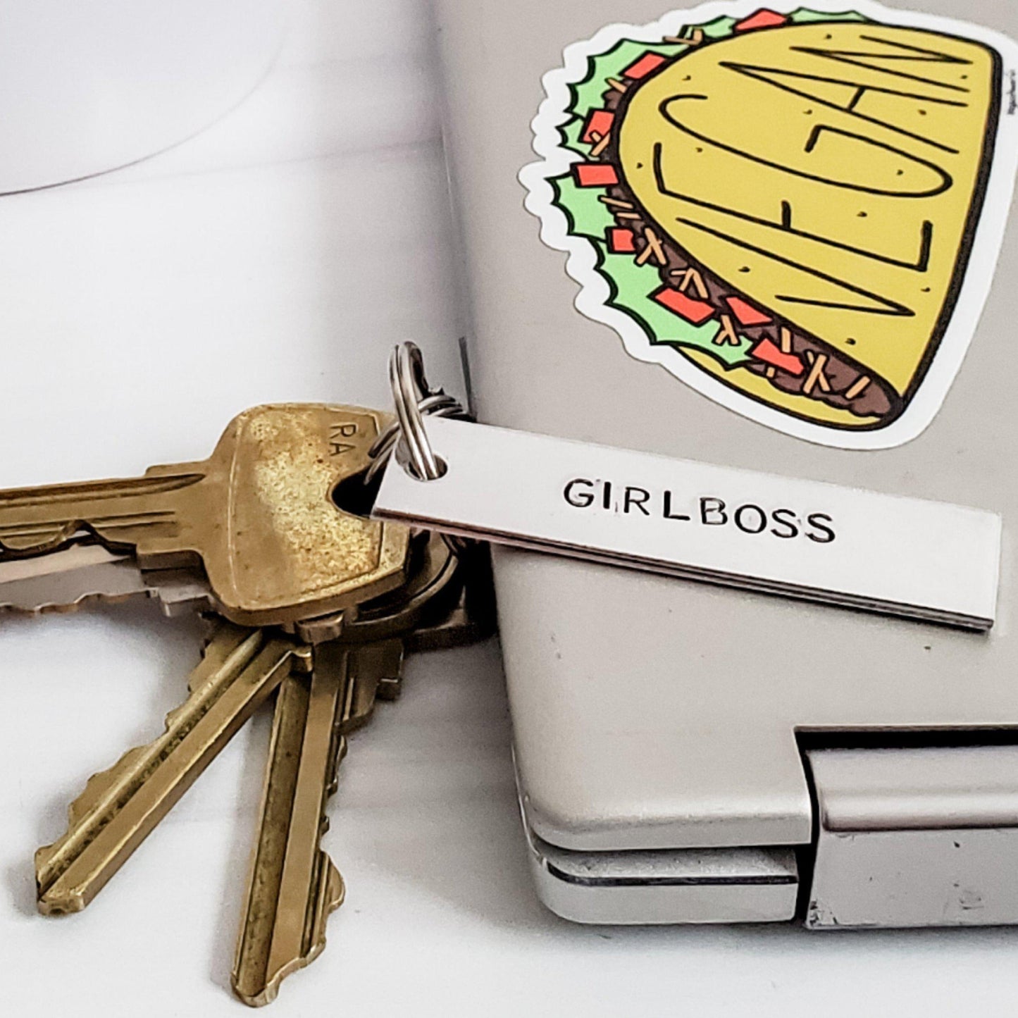 SALTY BITCH Bar Keychain