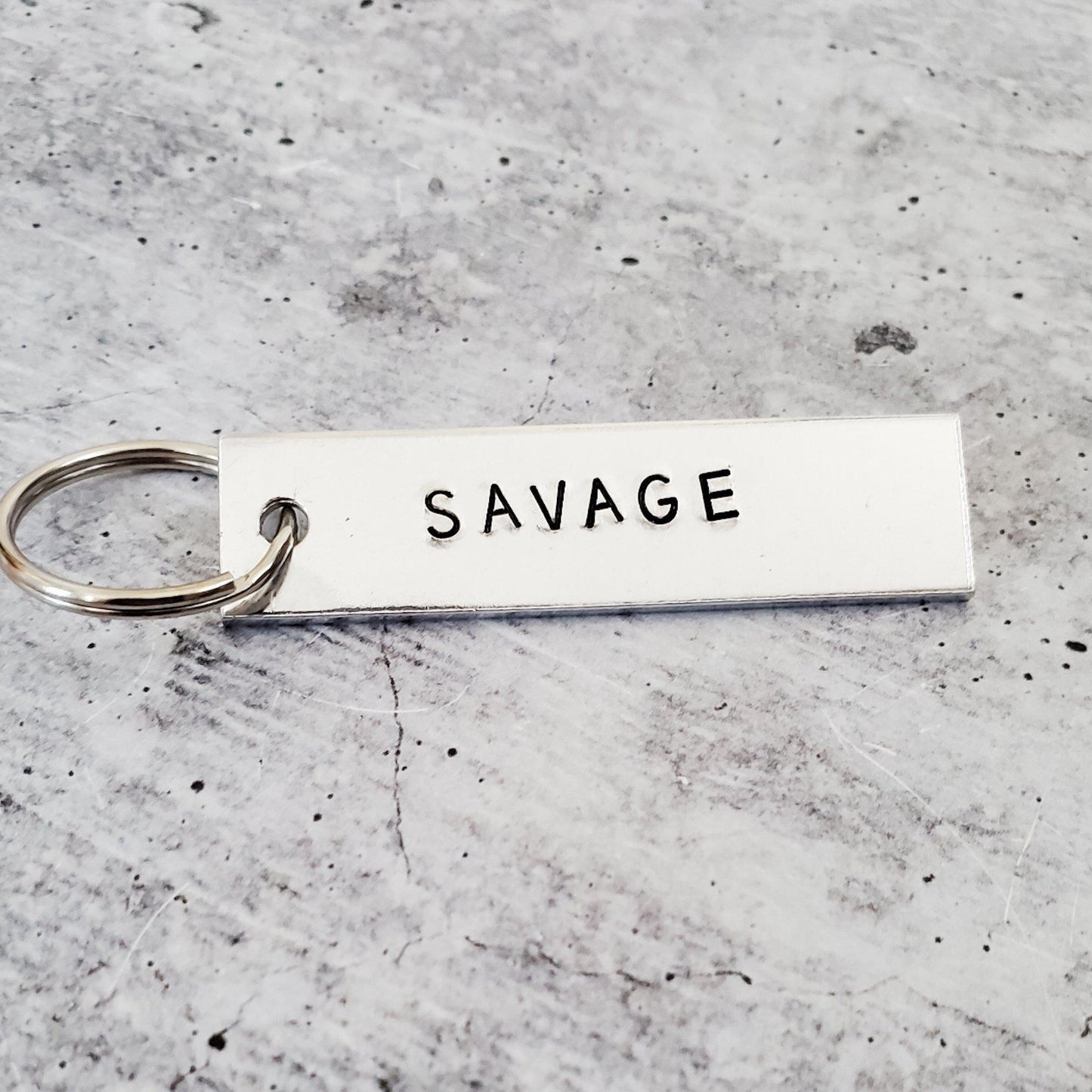 SAVAGE Bar Keychain
