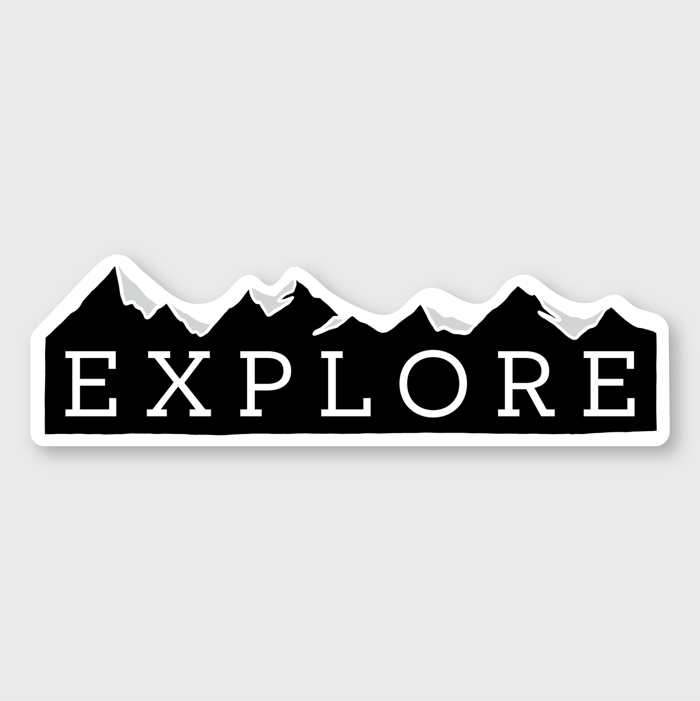 Explore Mountain Sticker