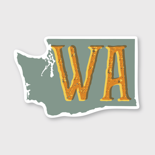 Washington Overprint Sticker