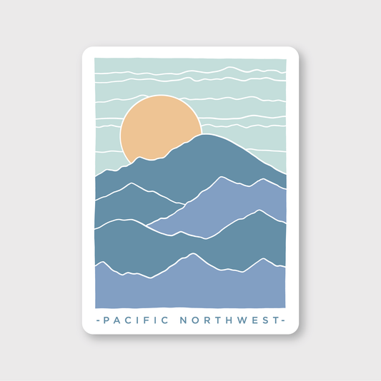 PNW Scenery Sticker