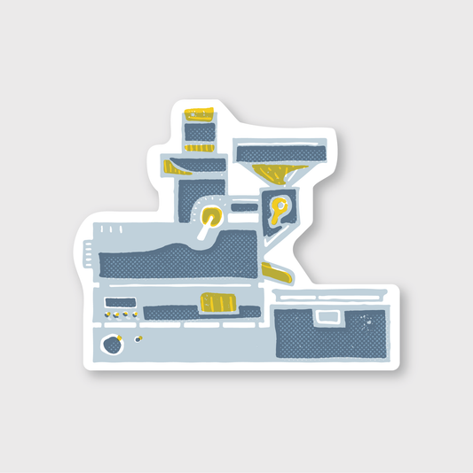 Coffee Roaster Sticker
