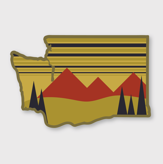 Washington Geo Sticker