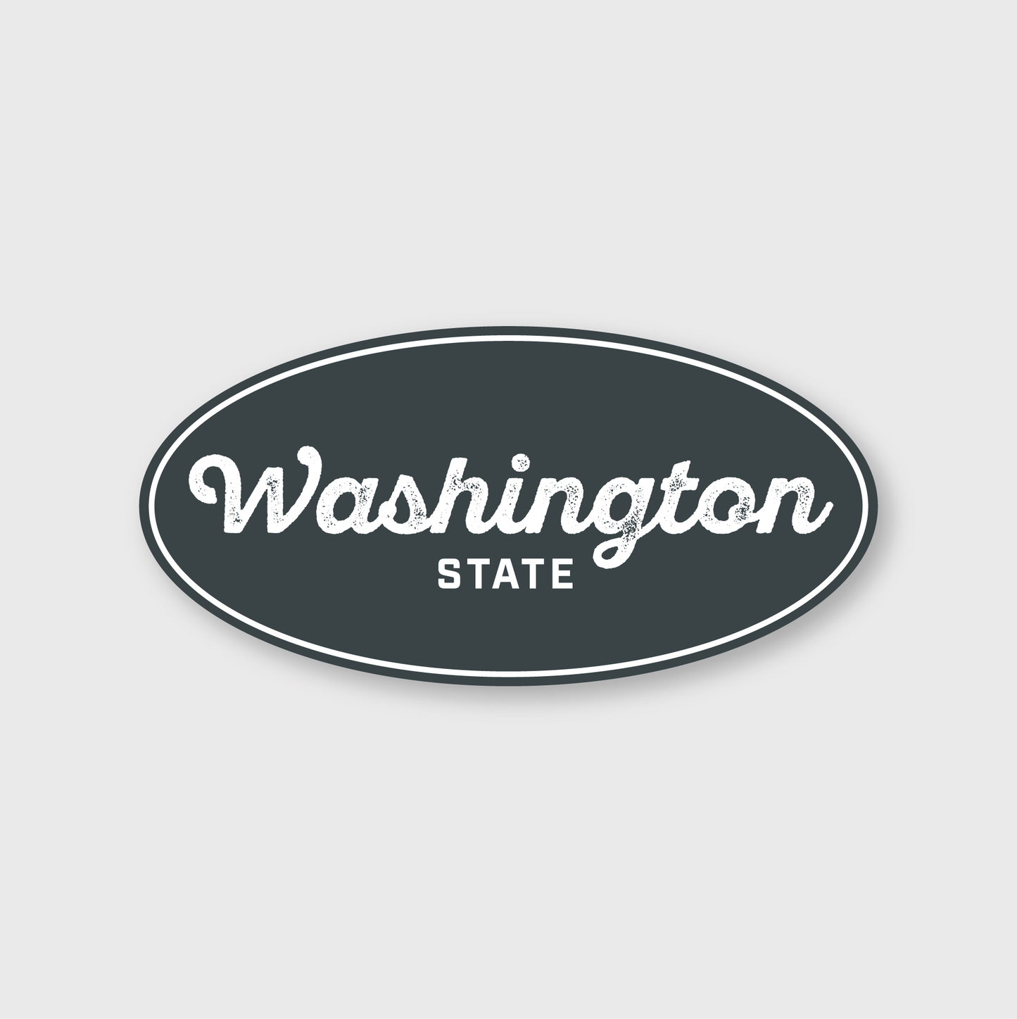 Washington State Rustic Sticker