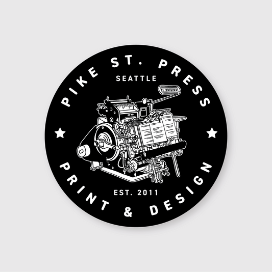 PSP Heidelberg Circle Sticker