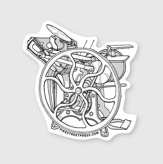 PSP CP Press Sticker