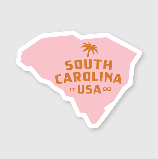 South Carolina Simple Sticker
