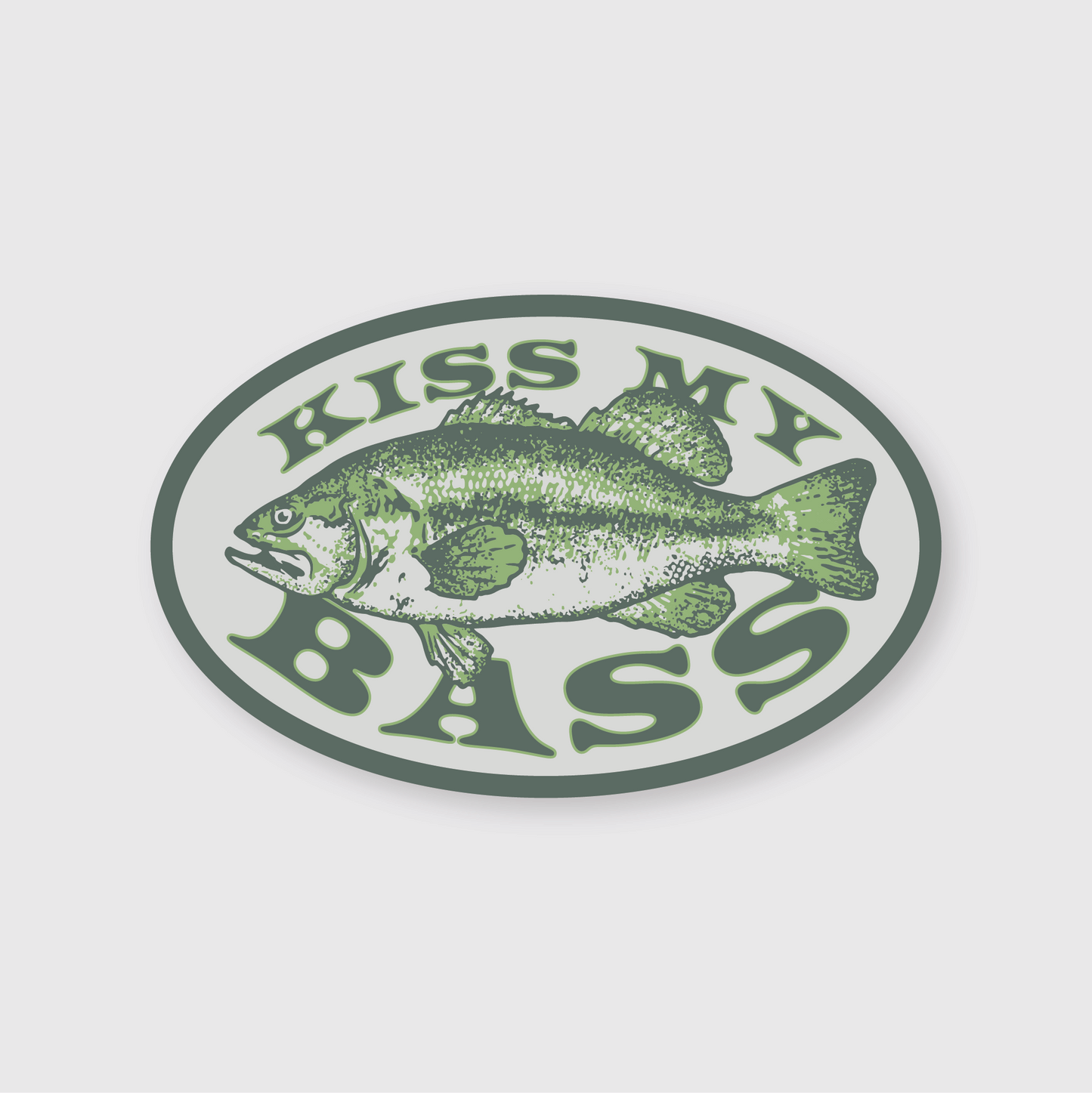 Kiss My Bass Sticker