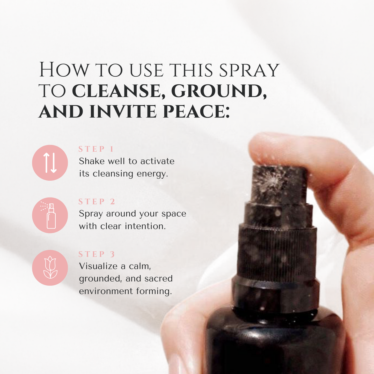 Sacred Space Smudge Spray 4 oz.