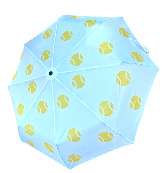 Umbrella - Yellow Tennis Balls