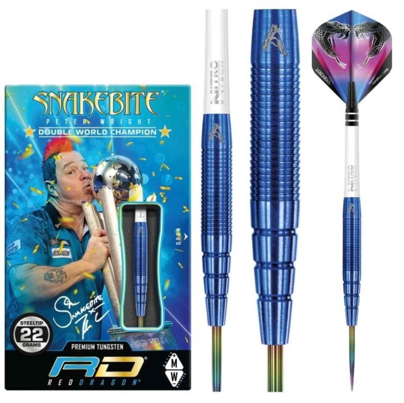 Peter Wright Snakebite WC PL15 Darts
