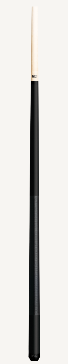 Matte Black w/ Irish Linen Wrap Cue Stick