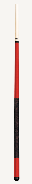 Matte Red w/ Irish Linen Wrap Cue Stick
