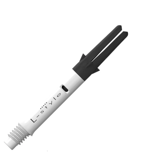 L-Style L-Shaft Carbon Silent Straight Spinning White Dart Shafts