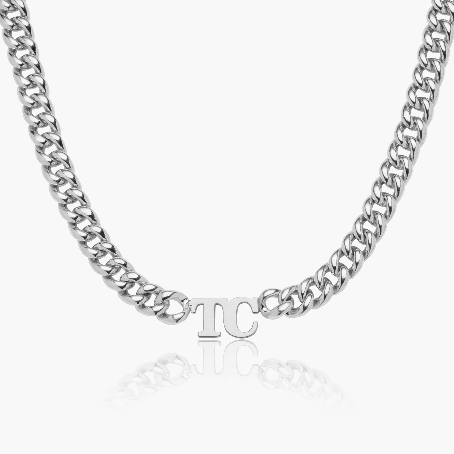 The Double Initial XL Cuban Chain