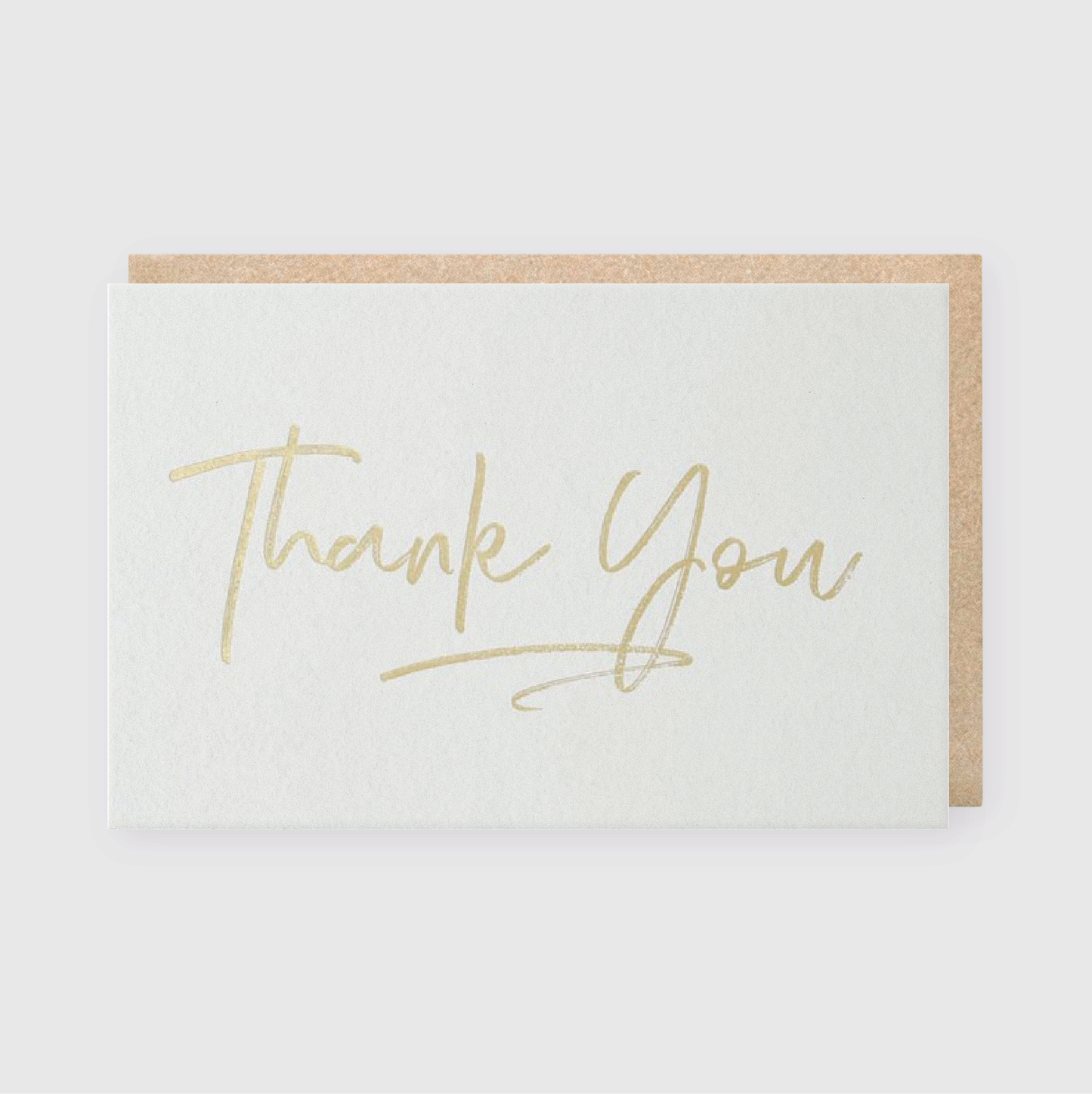 Thank You Foil Greeting Card (*Ltd)